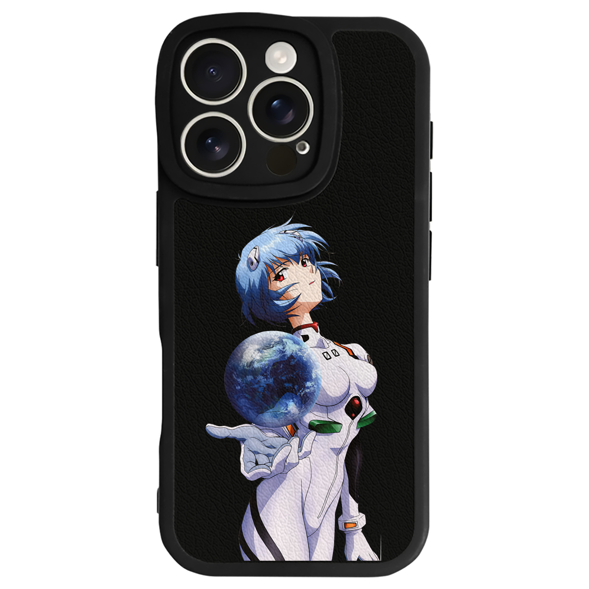 （画像用） EVA 新世紀エヴァンゲリオン 【iPhone 16シリーズ対応】シリコンスマホケース（レザー調） 材質：シリコン